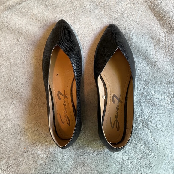 SOLD❌Black flats textured - ballerine noire - Picture 4 of 7